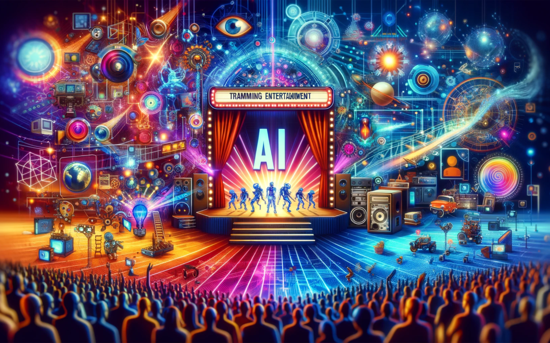 AI on Stage: Transforming Entertainment and Media in the AI Era