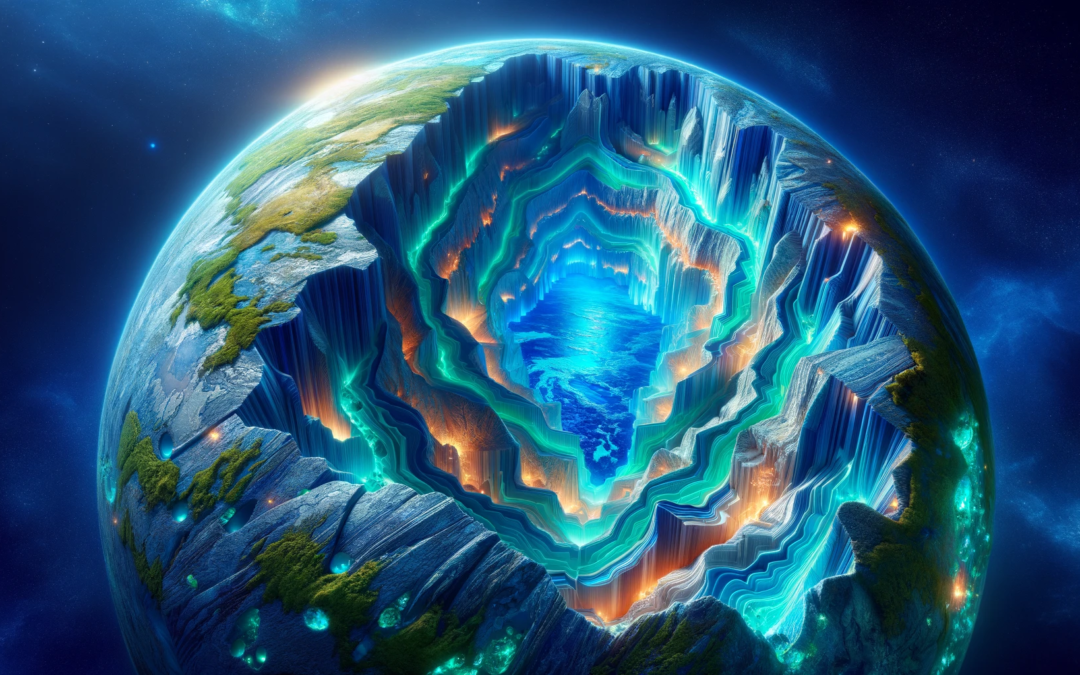 The Deep Blue Below: From the Surface to the Core