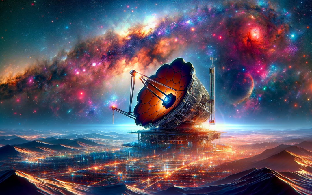 Cosmic Illumination: City Lights Spotted in the Far Reaches of Space